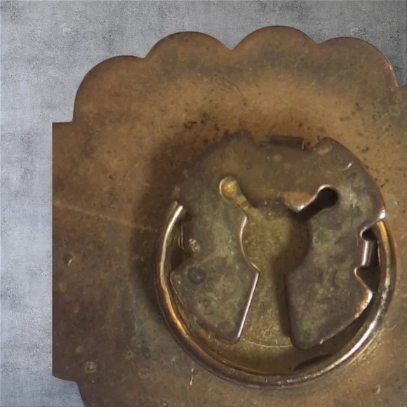 Antique Gold Button Cover - Picture 3 of 4